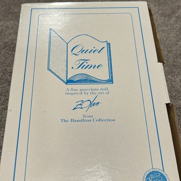 Hamilton “Quiet Time” Porcelain Doll - Picture 6 of 6